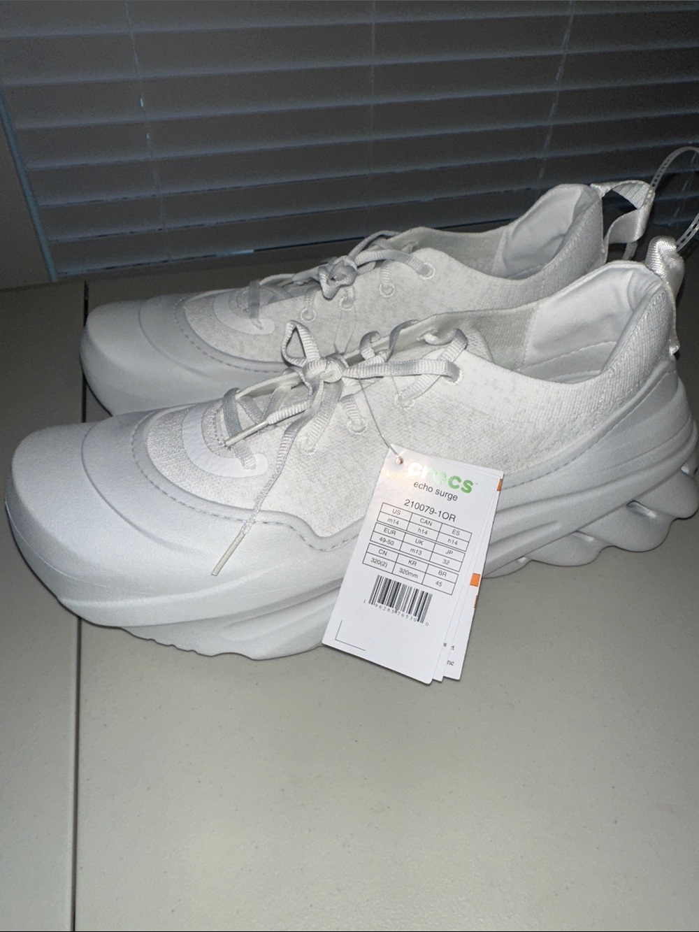 CROCS ECHO SURGE NEW, 14M, 210079-10R, last one!